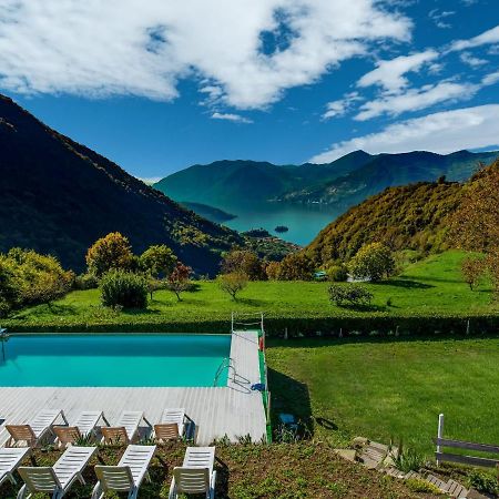 Beautiful Chalet With Swimming Pool In Lombardy Villa Marone Exteriör bild